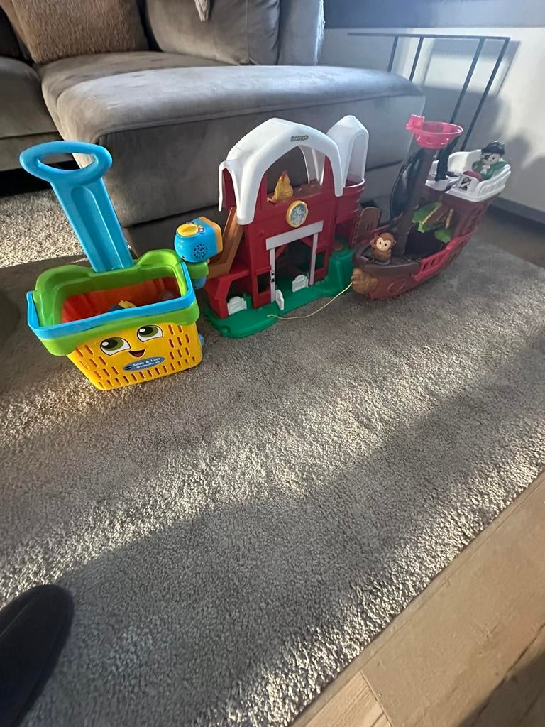 Happy people, vtech, piratenschip, Ophalen of Verzenden, Zo goed als nieuw, Overige typen