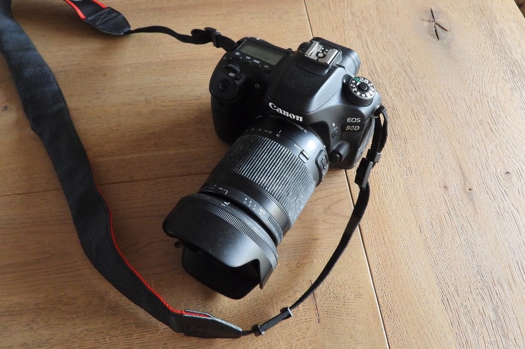 Canon EOS 80 D met extra lens en acc, Gebruikt, Spiegelreflex, Canon, Ophalen of Verzenden