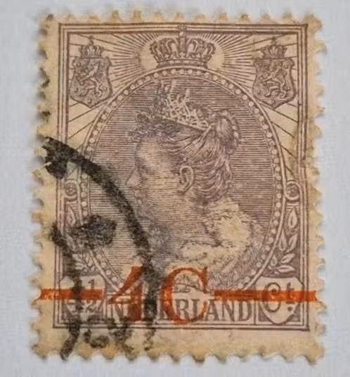 Nederland 1921 - nvph 106 - 1921 Opruimingsuitgifte - ab1, Ophalen of Verzenden, T/m 1940, Gestempeld