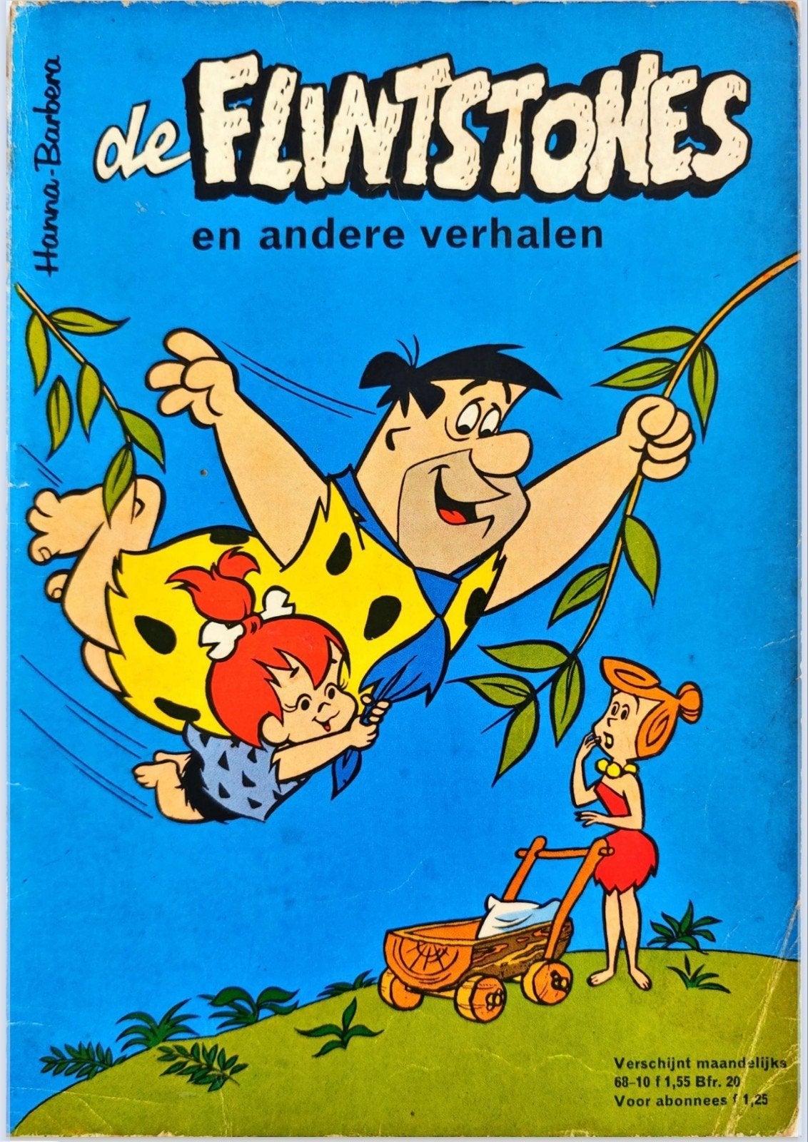 De Flintstones en andere verhalen - Hanna-Barbera stripboek, Ophalen of Verzenden