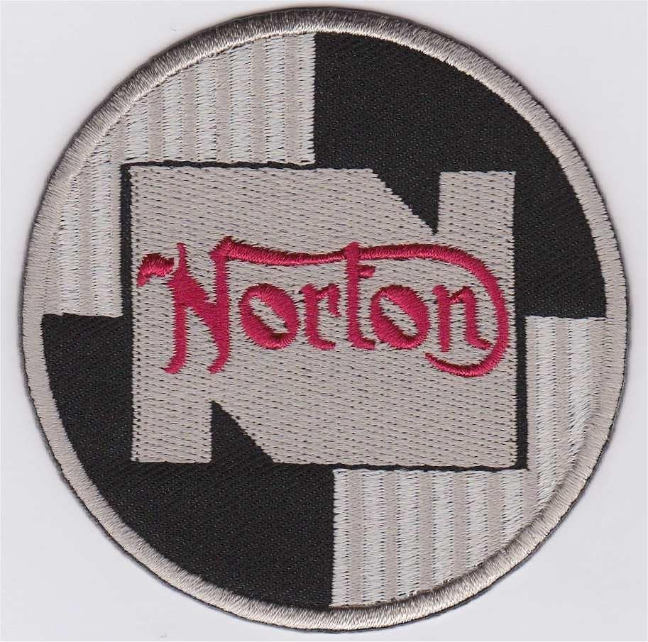 Norton patch embleem #7, Motoren, Verzenden, Nieuw