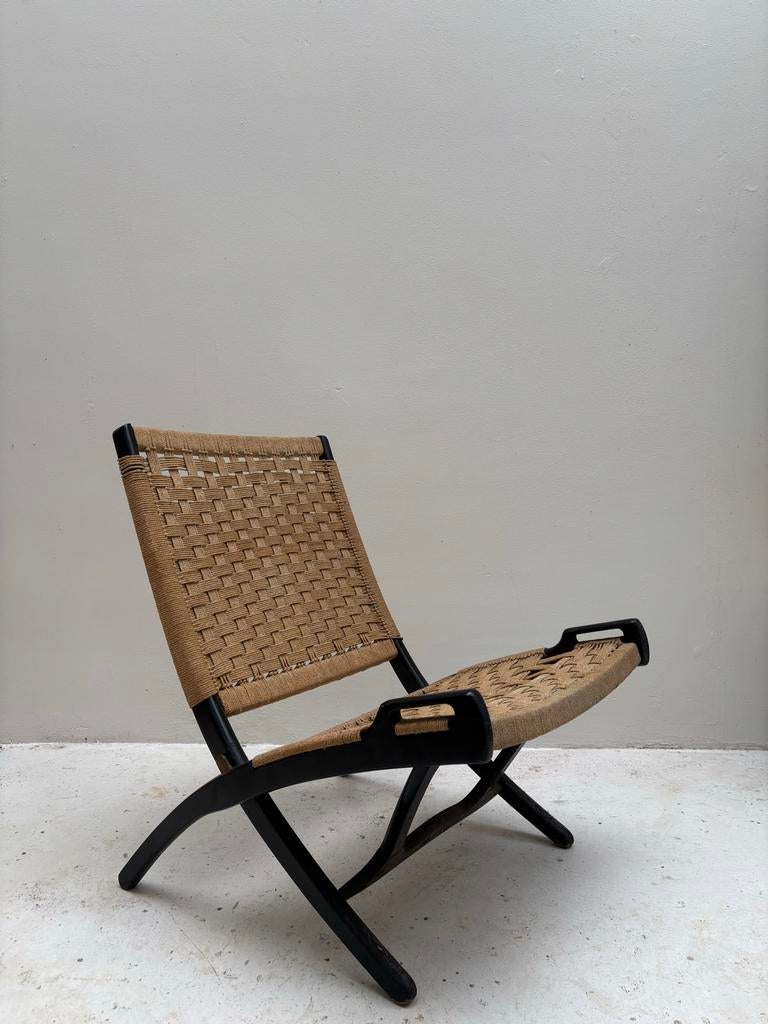 Elbert Wels folding chair, Ophalen, Fokke Simonszstraat 10, Gebruikt, Zwart