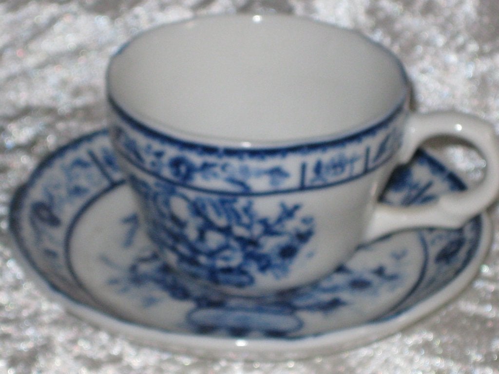 Blue Rhone Fine China R.E.G. Mocca Kopje, Antiek en Kunst, Ophalen
