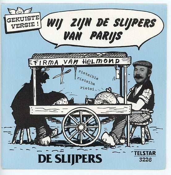 Telstar 3226- de Slijpers uit 1980, Gebruikt, 7 inch, Ophalen of Verzenden, Levenslied of Smartlap