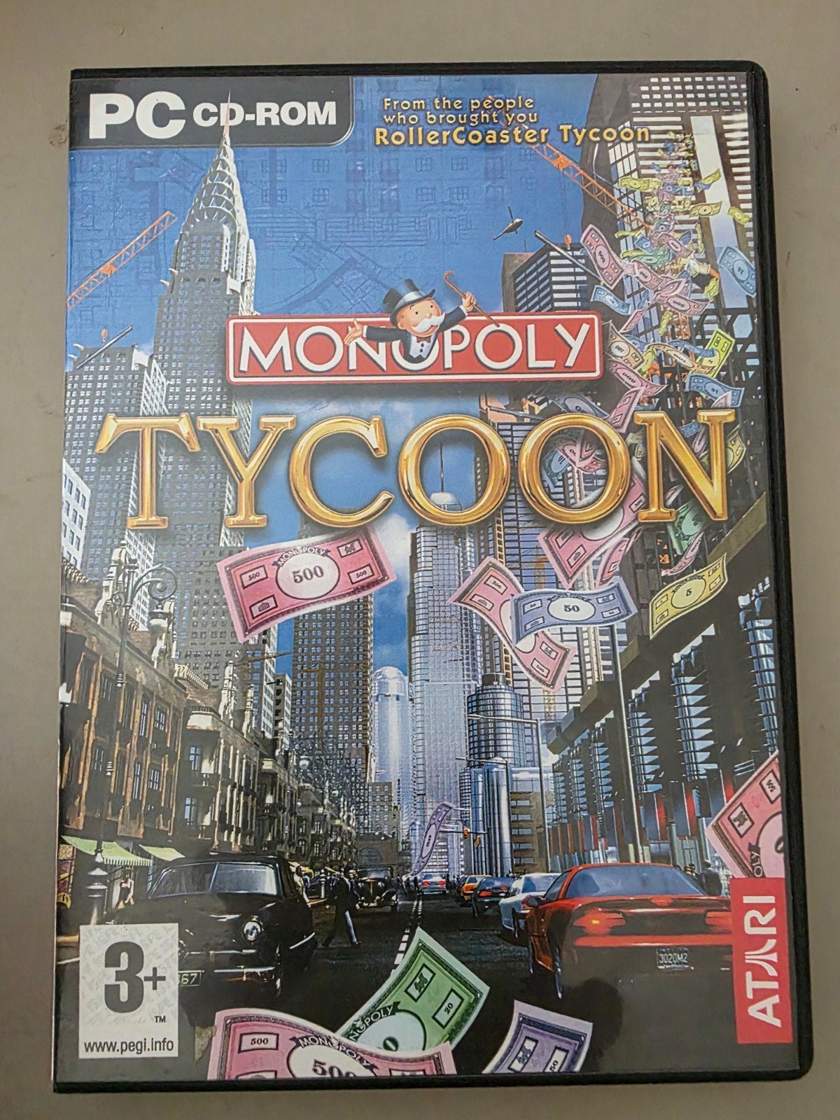 Pc game Monopoly Tycoon, 1 speler, Ophalen of Verzenden, Zo goed als nieuw, Vanaf 3 jaar