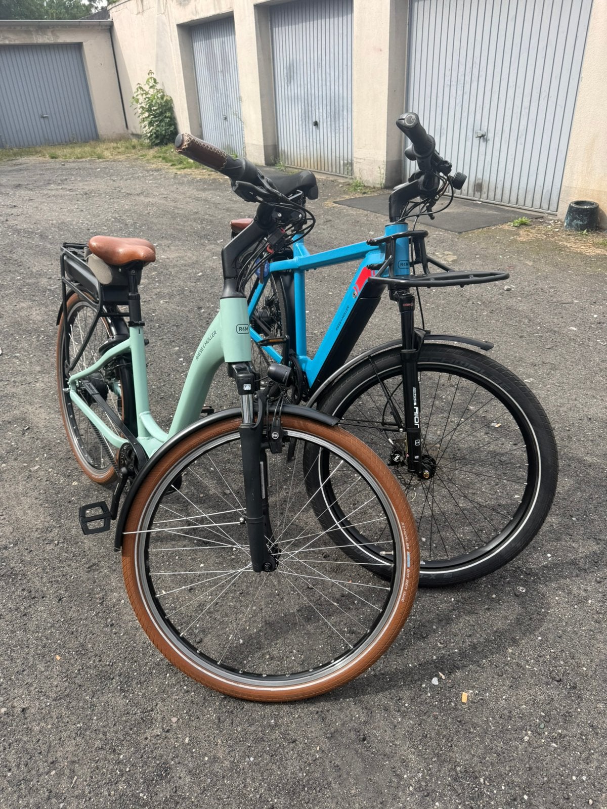 2x Riese & Müller E-Bikes 2022 56 & 48cm– vanaaf 1695, Zo goed als nieuw, 50 km per accu of meer, 55 tot 59 cm, Ophalen