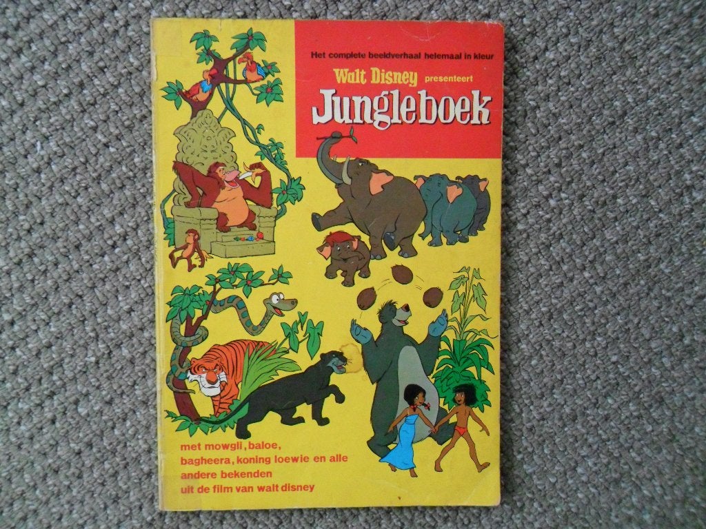Disney: Jungleboek (1968) + Zorro (1974), Ophalen of Verzenden, Overige figuren, Gebruikt, Overige typen