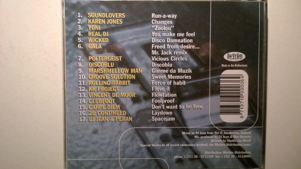 Dj Jean - This Master's Choice Volume 2, Ophalen of Verzenden, Zo goed als nieuw, Trance, Album