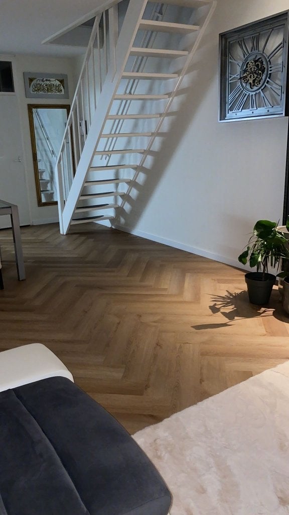 Goedkope pvc visgraat incl ondervloer | Leggen ook mogelijk!, Ophalen of Verzenden, Nieuw, 75 m² of meer, Overige typen