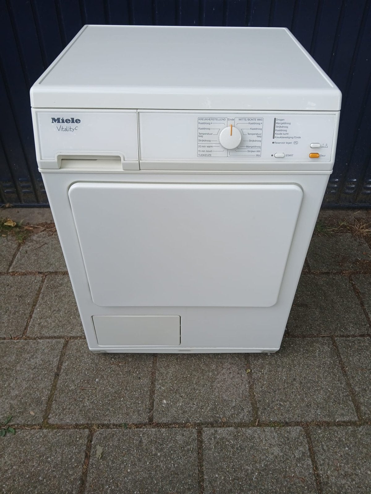 Condensdroger Miele 6kg in goedwerkende staat!, Witgoed en Apparatuur, Ophalen, 6 tot 8 kg, Gebruikt, Minder dan 85 cm