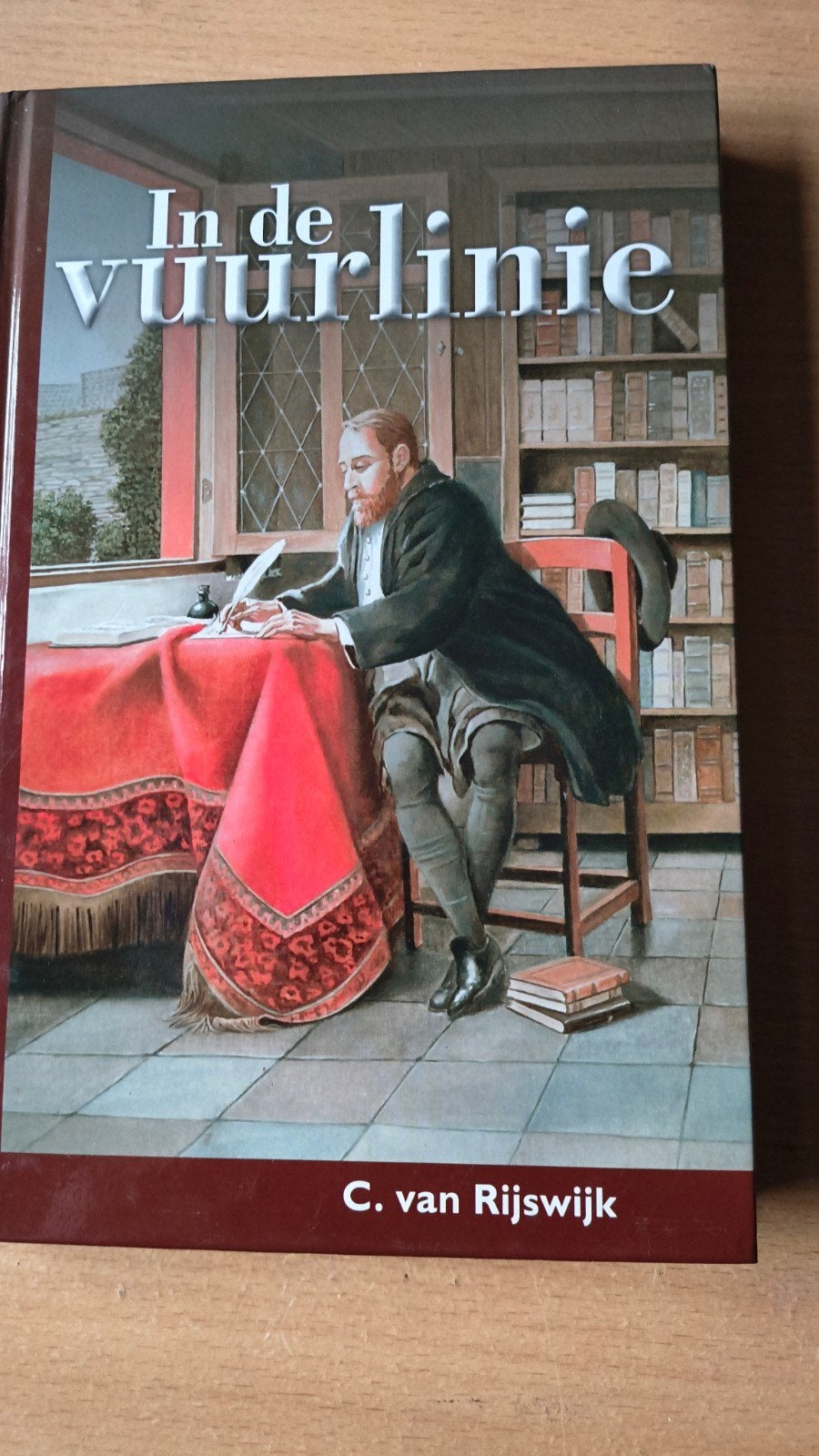 In de vuurlinie. C van Rijswijk, Boeken, C van Rijwijk, Christendom | Protestants, Ophalen of Verzenden, Zo goed als nieuw