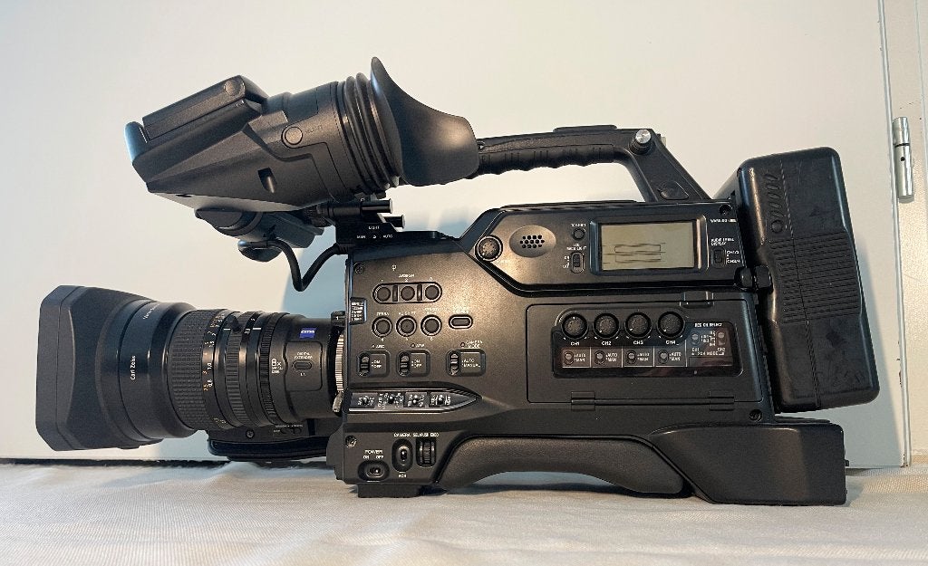 SONY HVR-S270 Professionele Video camera+lenzen+memory unit, N, N, 20x of meer, Ophalen of Verzenden