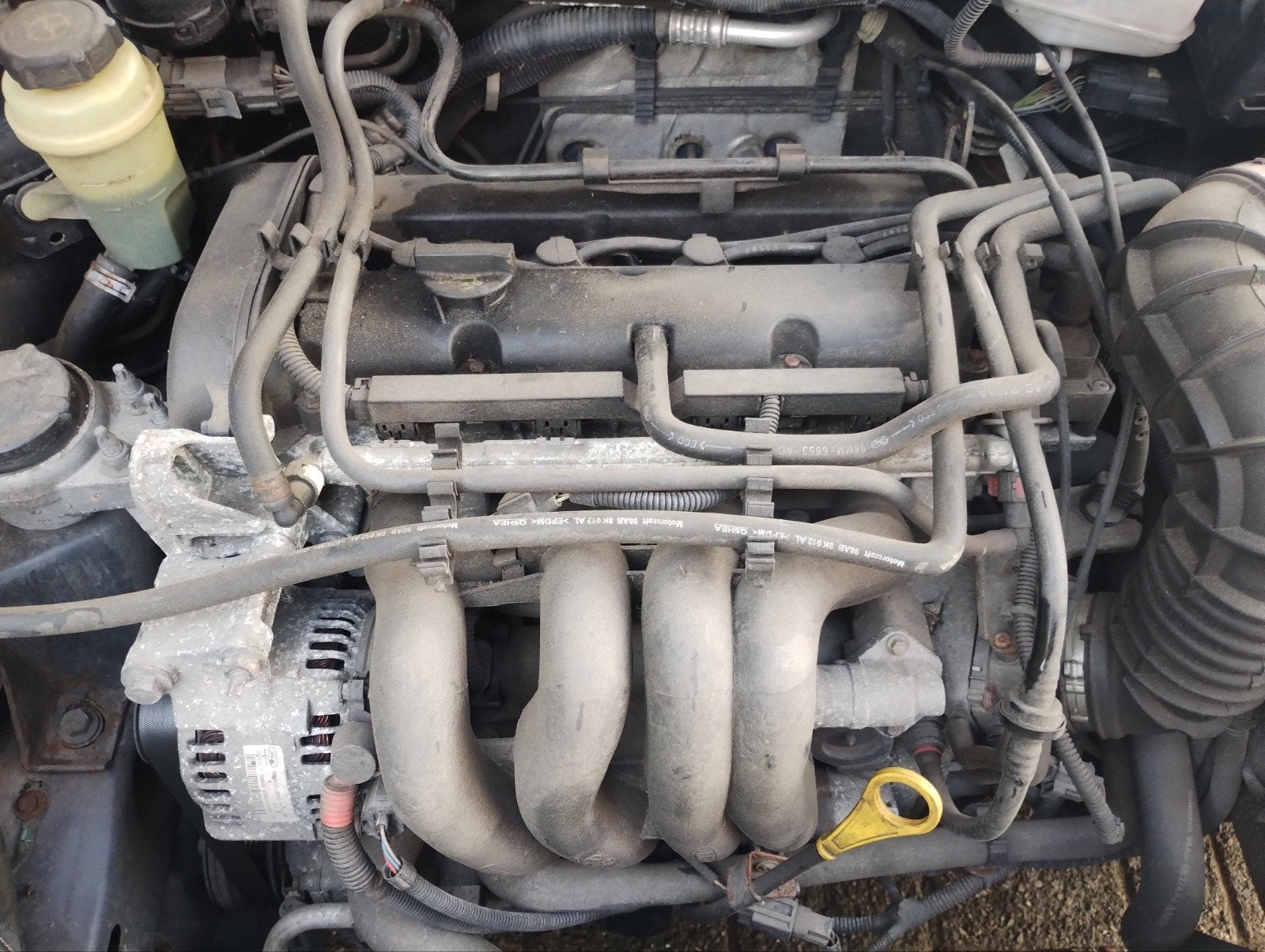 Ford focus zetec motor 1.6 blok bj2003, Ophalen, Gebruikt, Ford