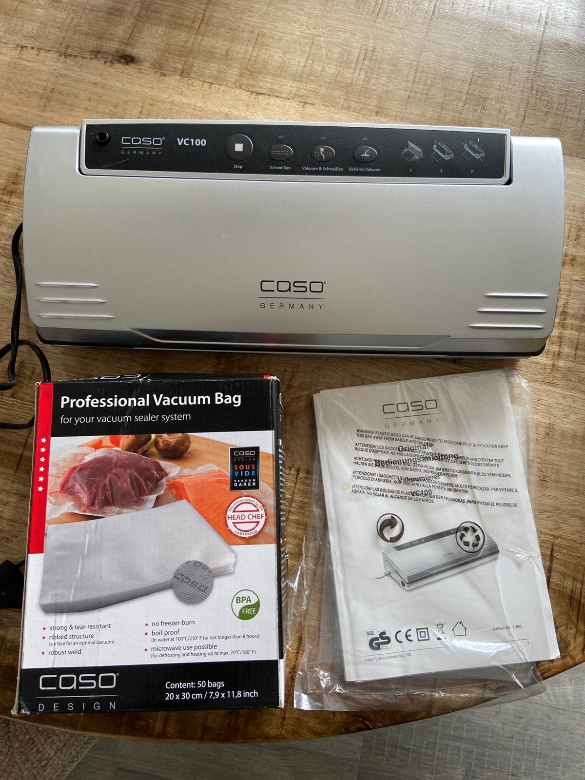 Vacuum machine, Ophalen of Verzenden, Zo goed als nieuw