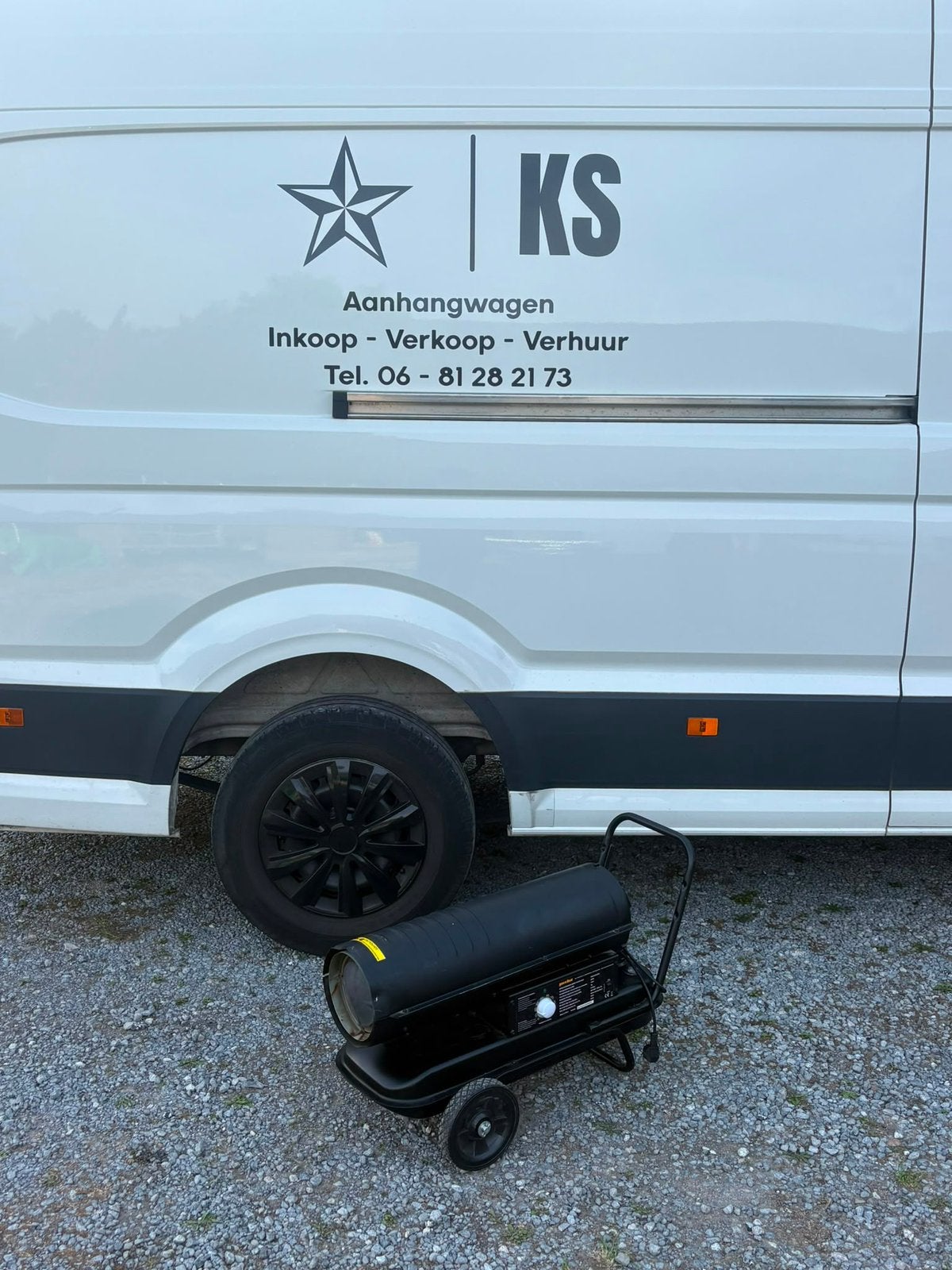 Warmtekanon 20KW te huur!, Ophalen
