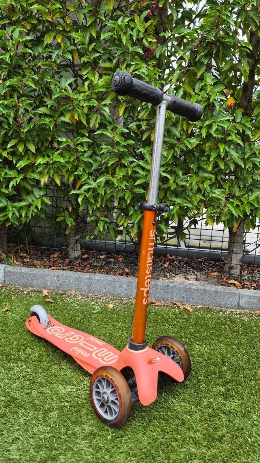 Mini Micro Step - Oranje (Gebruikt), Fietsen en Brommers, Ophalen of Verzenden, Gebruikt, Gewone step, Mini Micro