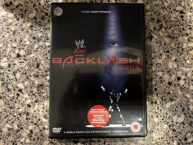 WWE Backlash 2005, Engels, Overige typen, Ophalen of Verzenden, Zo goed als nieuw
