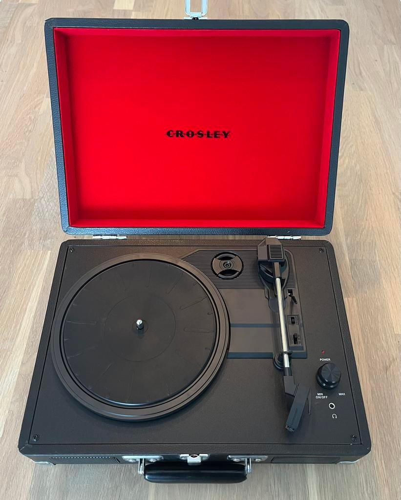 Crosley Platenspeler Rood/Zwart, Ophalen of Verzenden, Zo goed als nieuw, Platenspeler, Overige merken