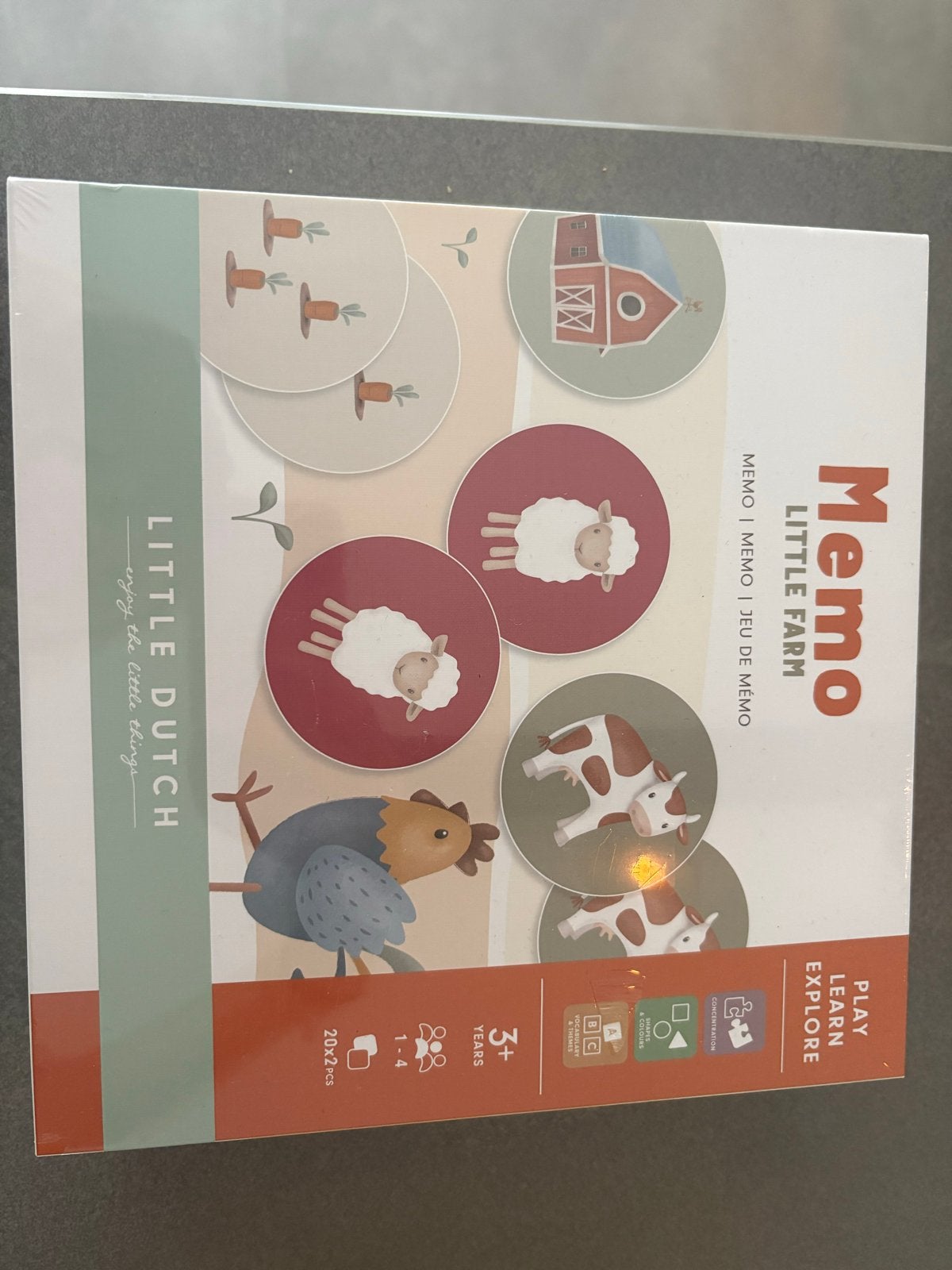 Little Dutch Memo Spel Boerderij - Nieuw in Verpakking, Ophalen, Nieuw, Ontdekken