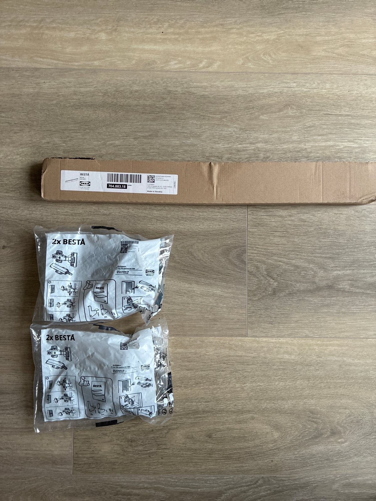 IKEA BESTÅ ophangsysteem en scharnieren, Ophalen, Nieuw