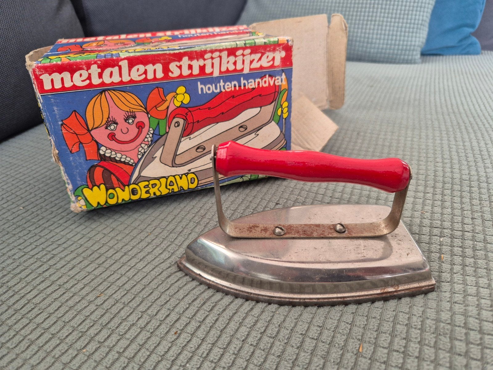 Vintage kinderstrijkijzer, Ophalen of Verzenden