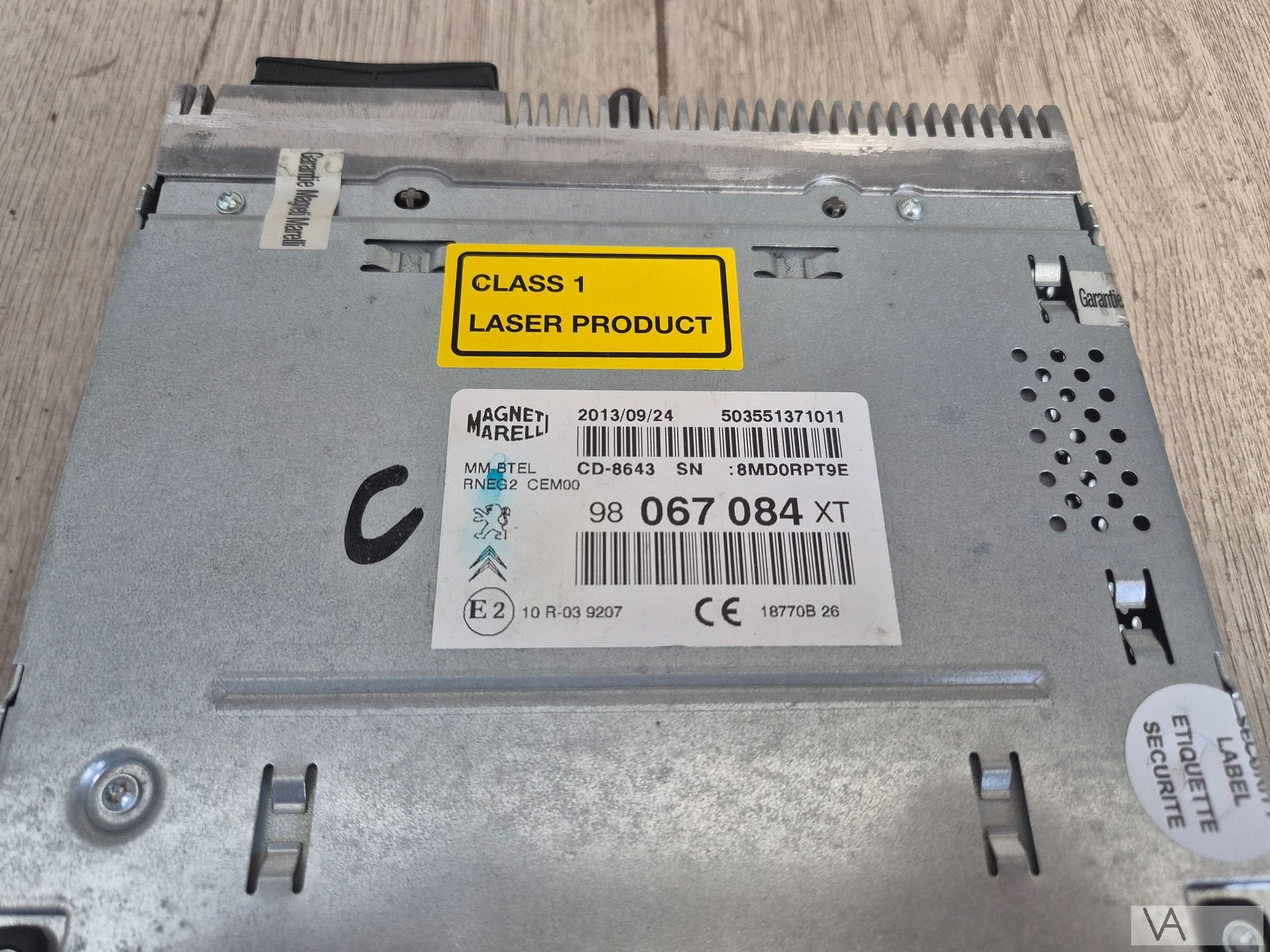 Radio navigatie module 98067084xt Citroen C3 DS3 2013 - 2017, Gebruikt, -, Ophalen of Verzenden, -