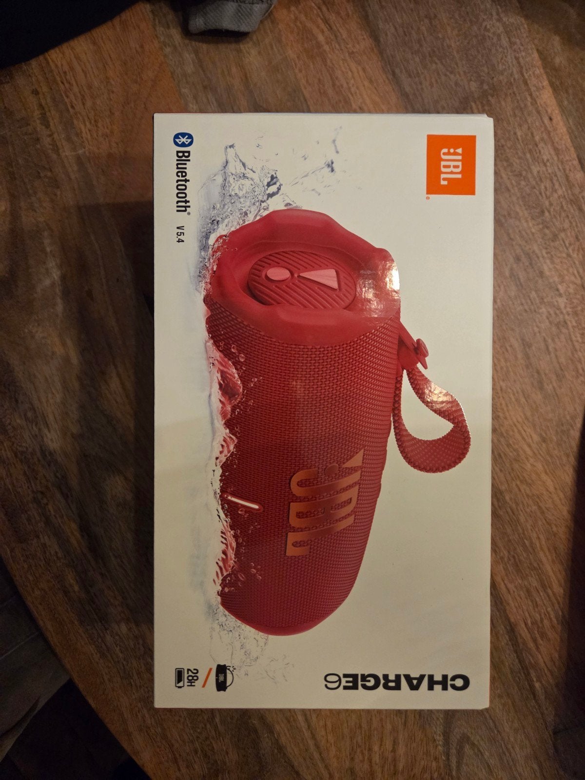 JBL Charge 6 Draagbare Bluetooth Speaker - Rood, Ophalen of Verzenden, Nieuw, Overige typen, JBL