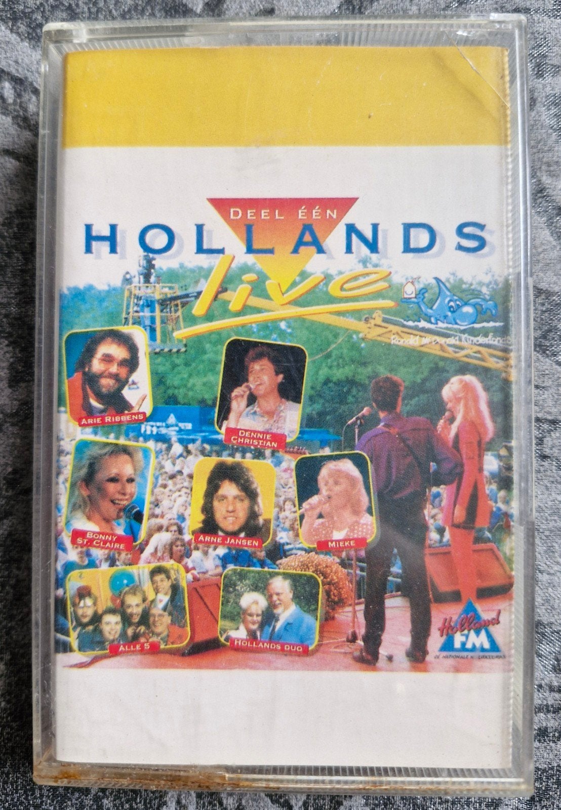 Hollands Live Deel Eén (Cassette) - Diverse Artiesten, Gebruikt, 1 bandje, Ophalen of Verzenden, Origineel