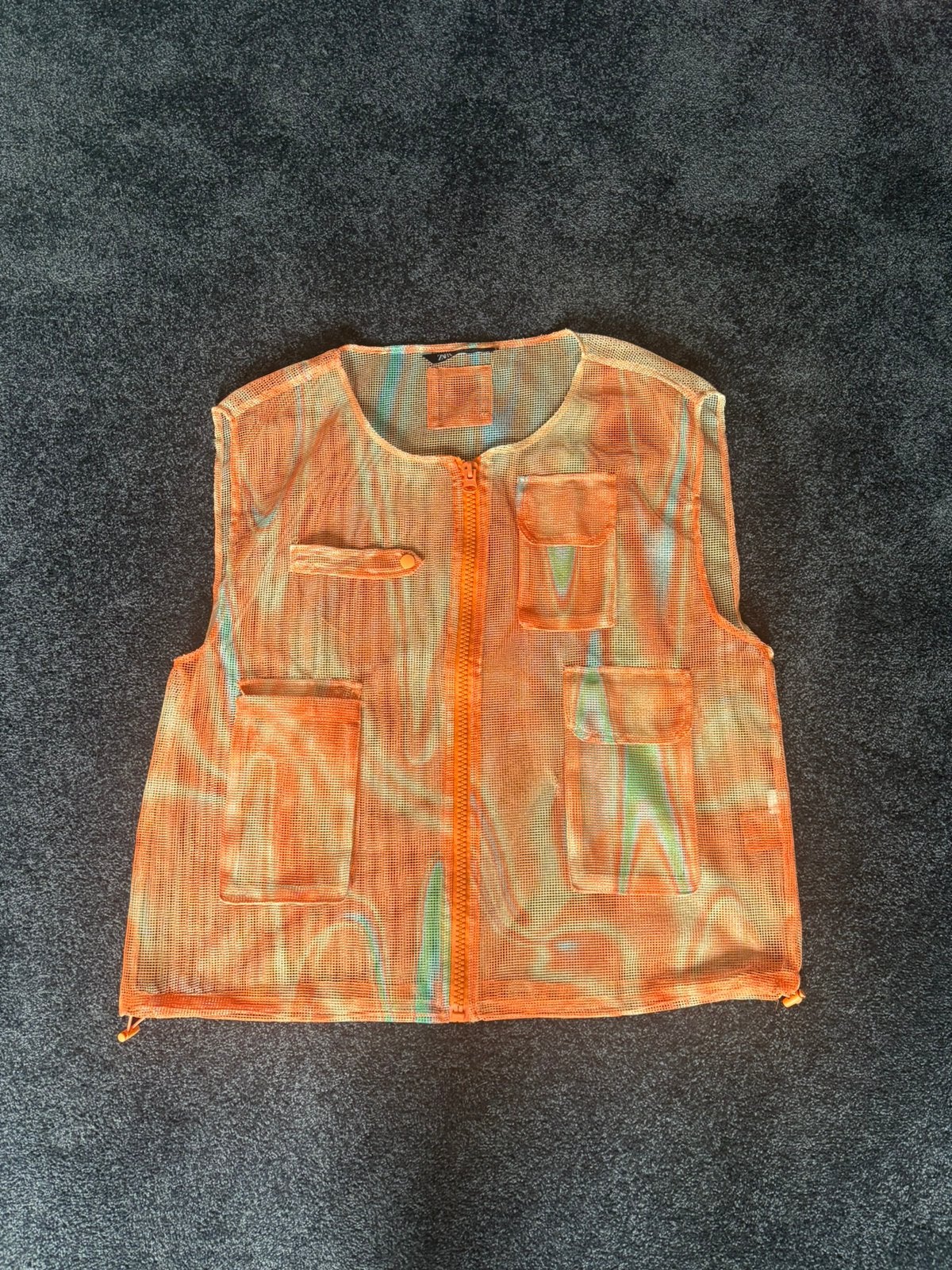 Zara Utility Gilet Oranje – Maat M, Ophalen of Verzenden, Nieuw
