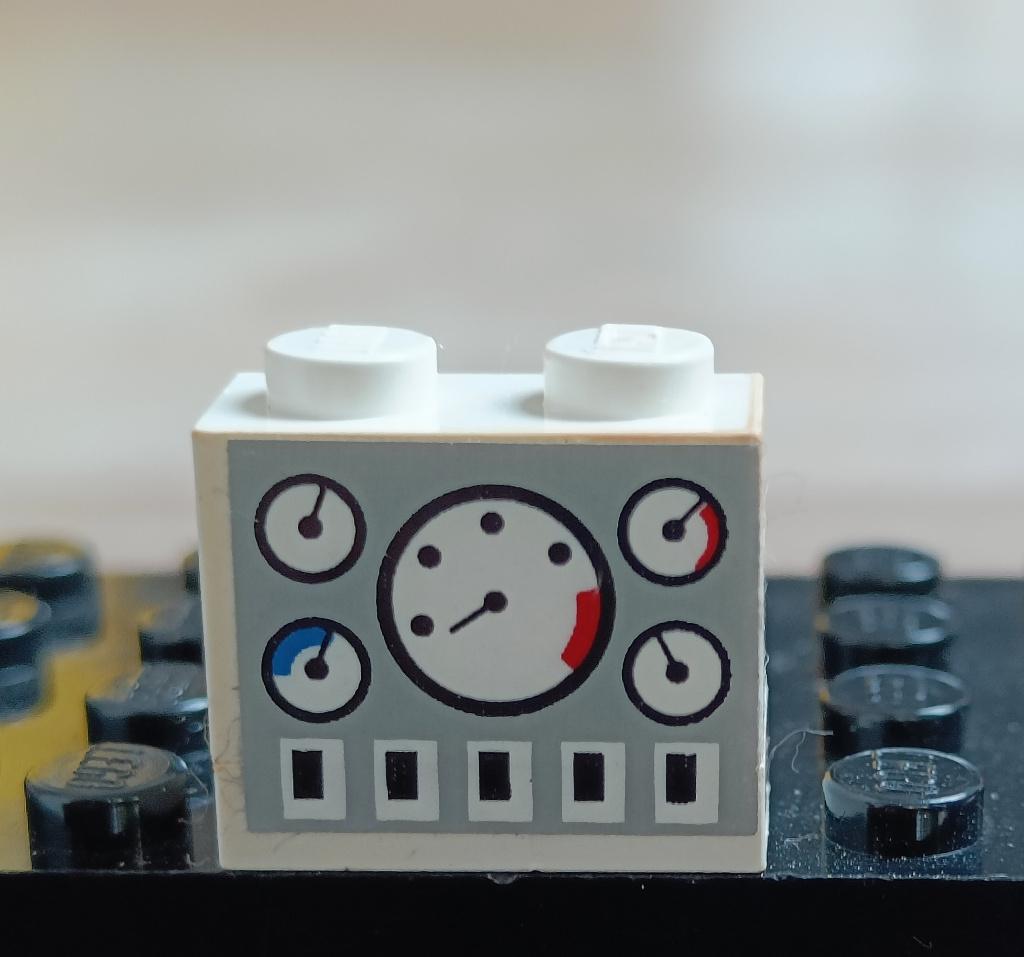 Lego Stickered Assembly 2 x 1 x 1 2/3 with Control Panel, Gebruikt, Overige thema's, Lego, Ophalen of Verzenden