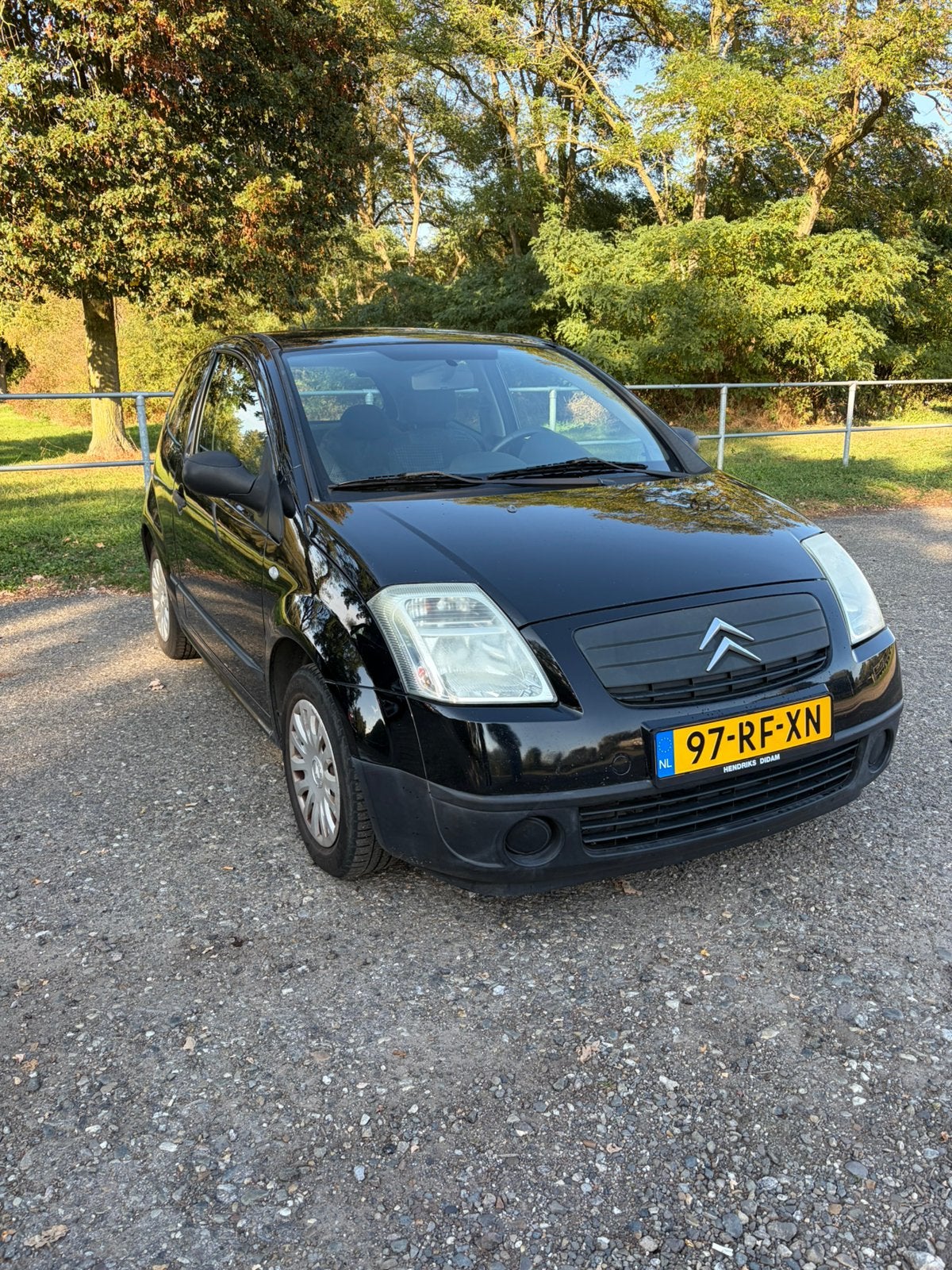 Citroën C2 1.1 I 2005 Zwart, Voorwielaandrijving, 450 kg, 525 kg, 31 €/maand