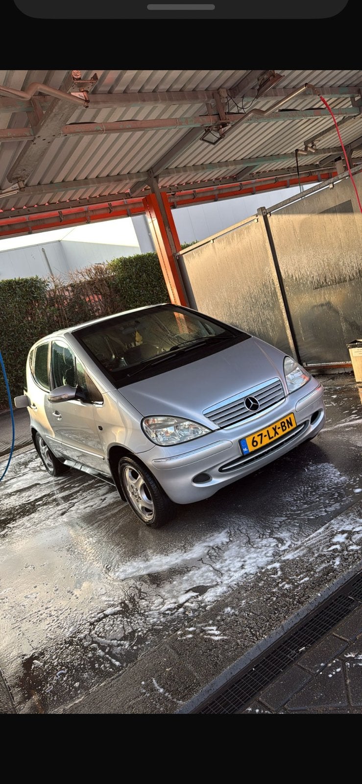 Mercedes-Benz A-Klasse 1.4 A140 2003 Grijs, Ophalen of Verzenden, Gebruikt, Overige soorten