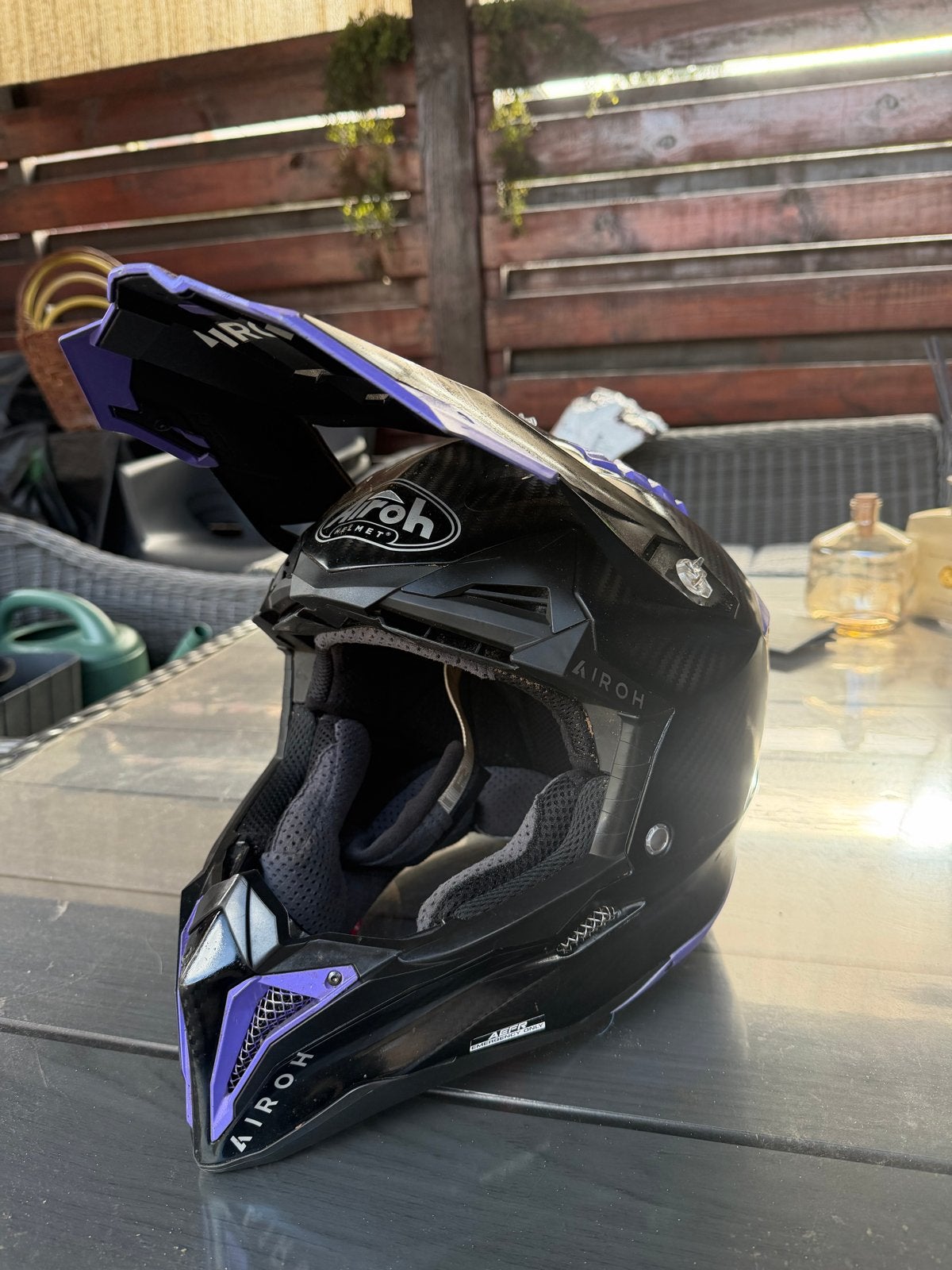 Airoh Aviator 3 Carbon, Overige merken, Offroadhelm, Dames, Ophalen of Verzenden