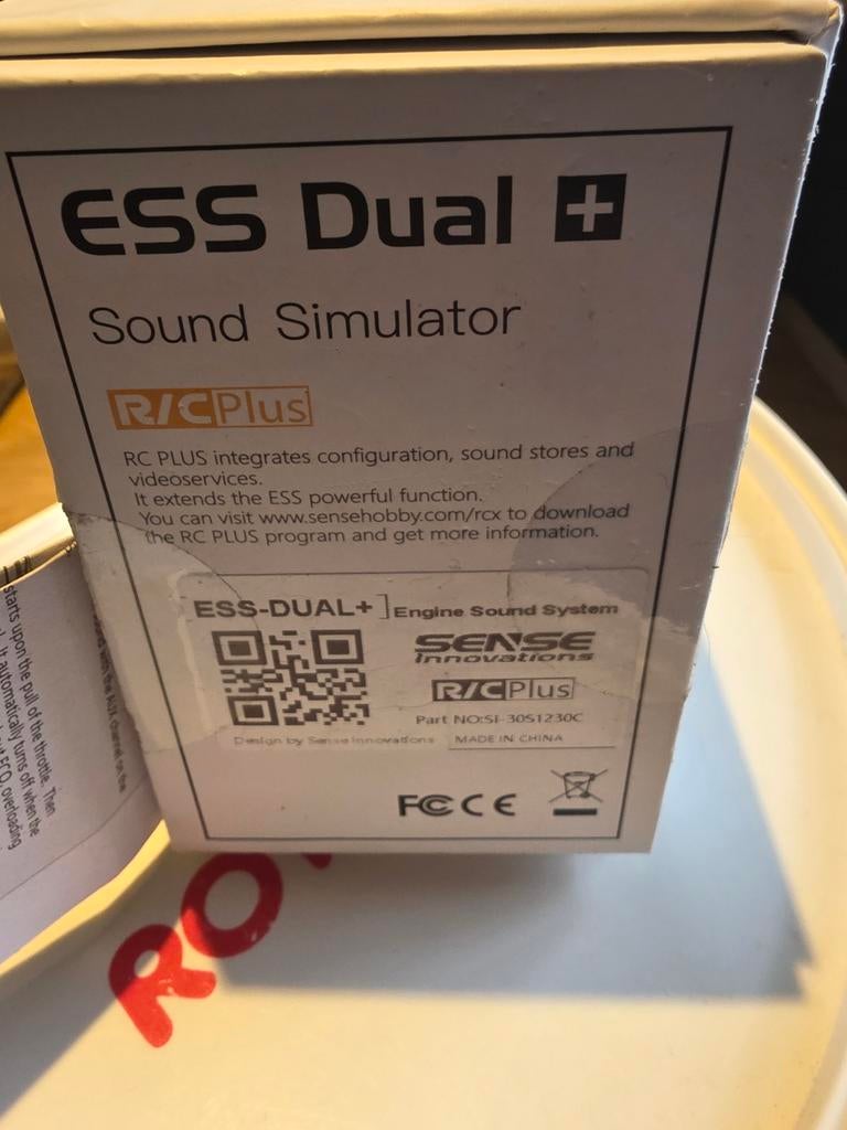 ESS Dual+ Geluidssimulator voor RC Auto - Nieuw, Ophalen of Verzenden, Nieuw, Elektro, Onderdeel