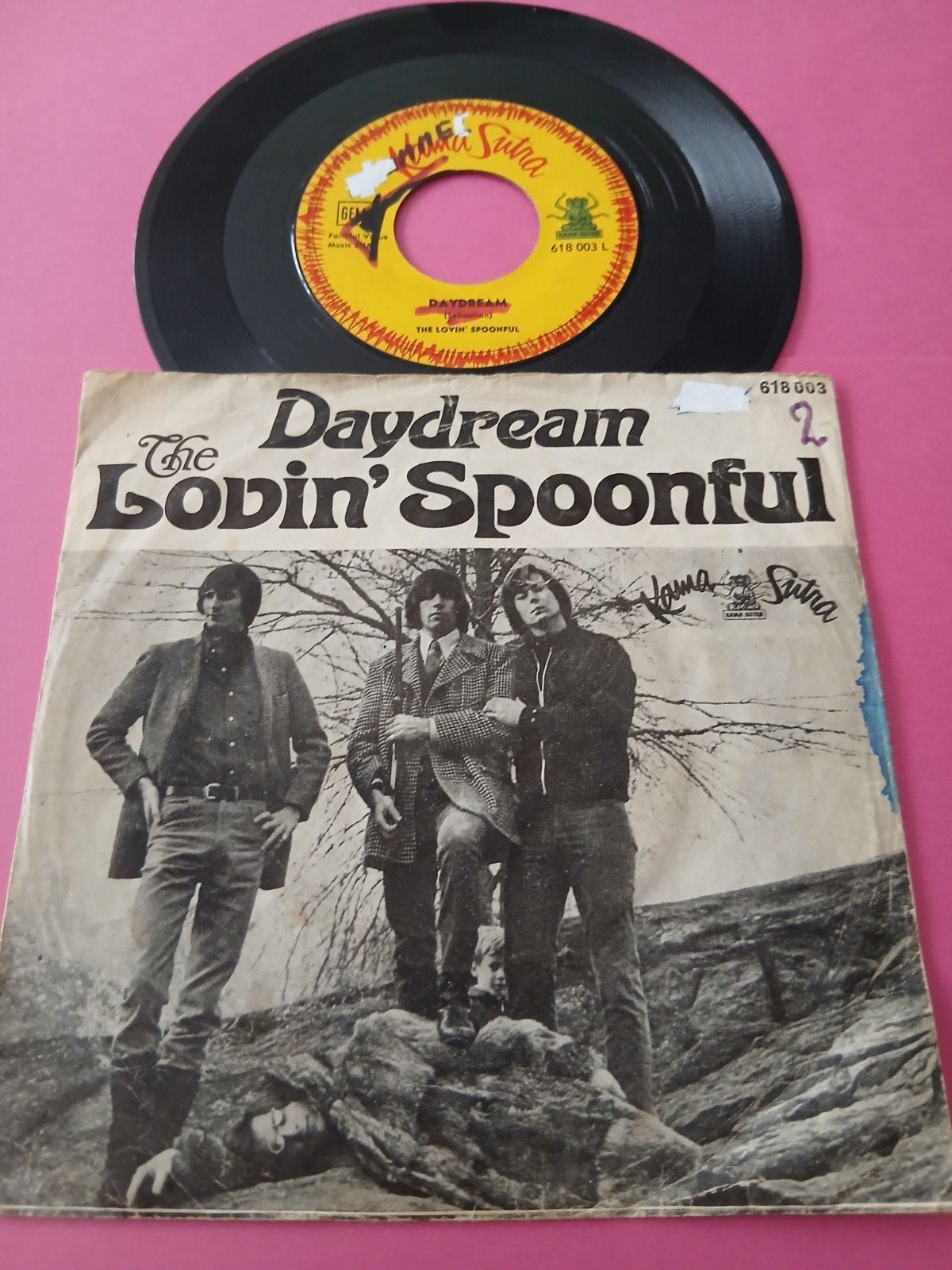 VINYL SINGLE  LOVIN SPOONFUL, Ophalen of Verzenden, Zo goed als nieuw, Overige formaten, Poprock