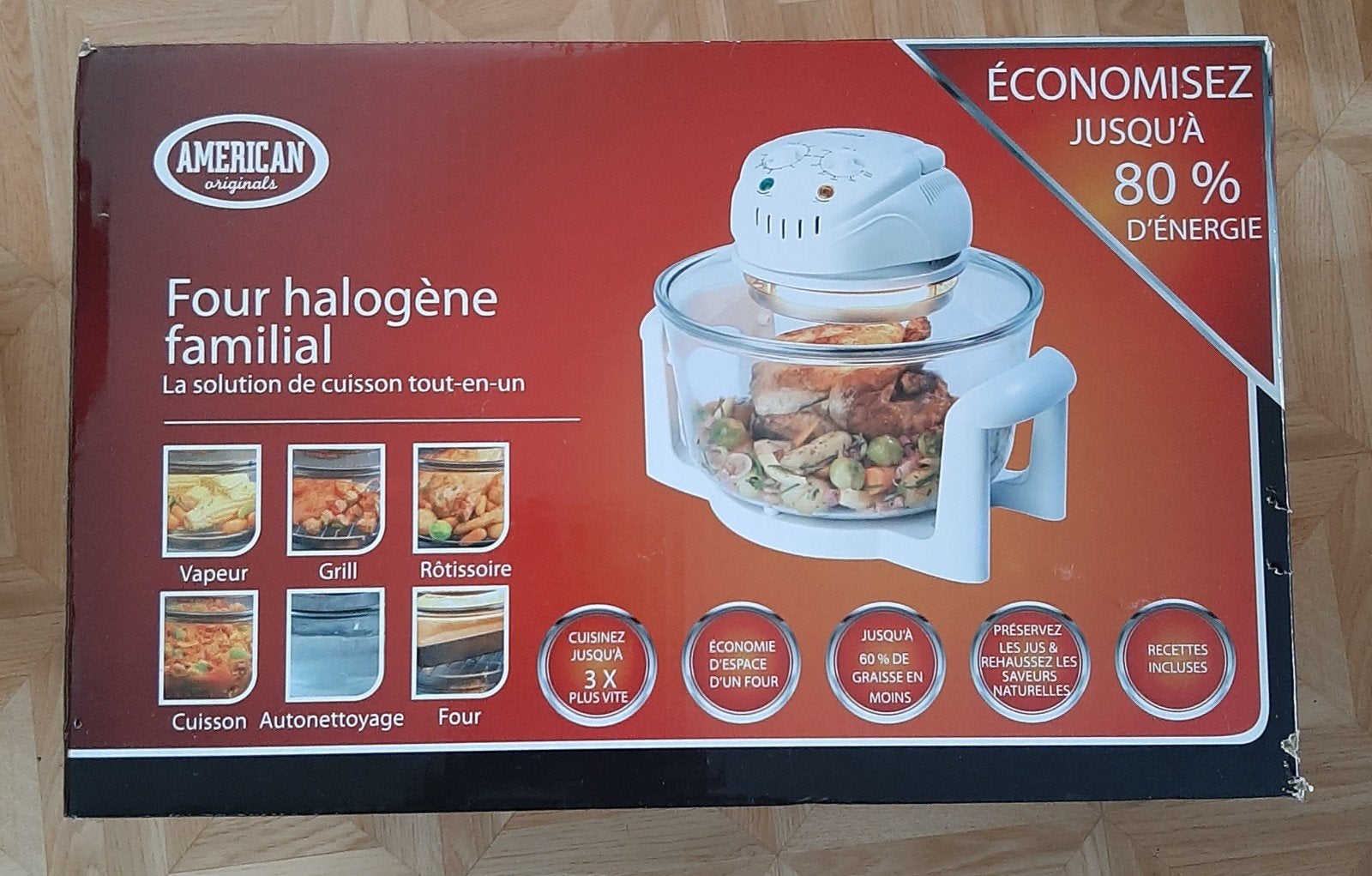 American Originals Halogeenoven - Nieuw in doos, Ophalen, Minder dan 45 cm, Overige merken, Nieuw