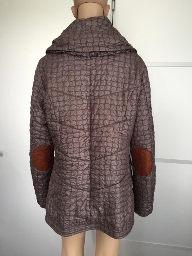 C498 Easy Comfort Maat M=38/40 jas winter winterjas bruin, Kleding | Dames, Maat 38/40 (M), Bruin, Ophalen of Verzenden, Zo goed als nieuw