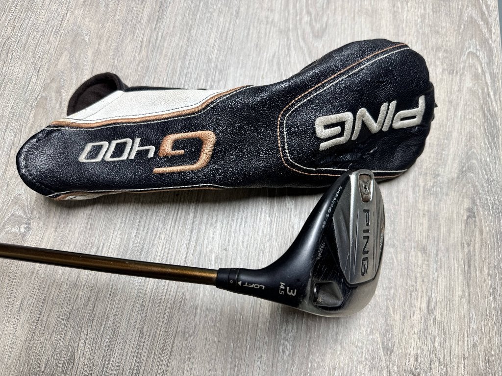 Ping G400 3 Wood, 14,5 graden, Sport en Fitness, Ophalen of Verzenden, Gebruikt, Club, Ping