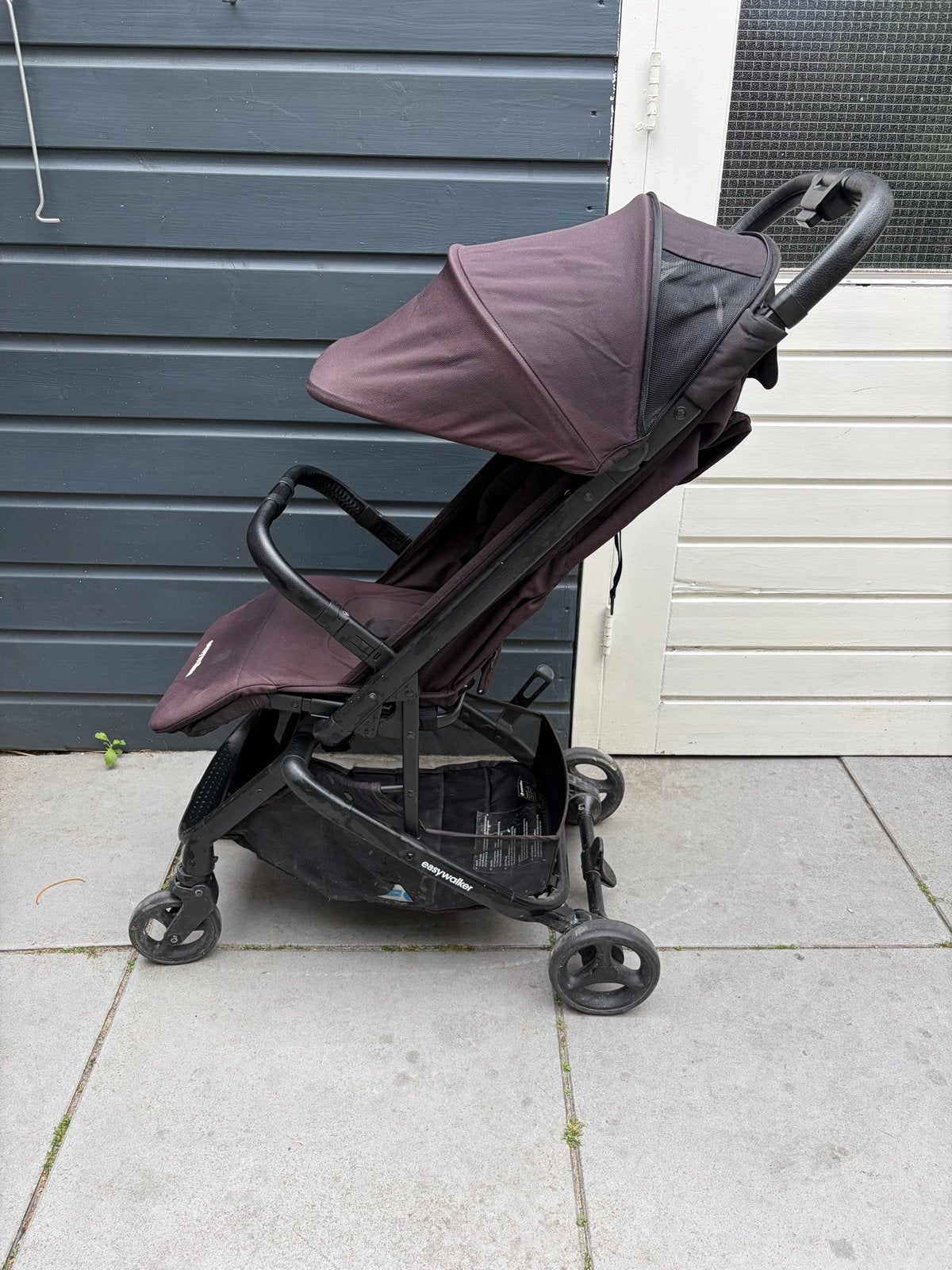 Easywalker Buggy - Miley² Shadow Black  1, Ophalen, Gebruikt, Overige merken, Verstelbare rugleuning