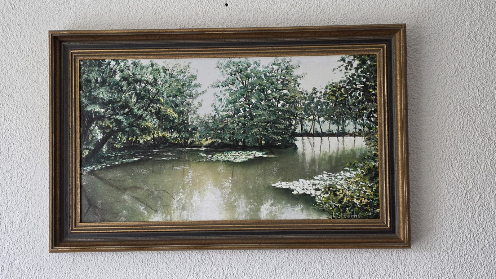 Schilderij met een verrassing aan de achterkant, Verzenden