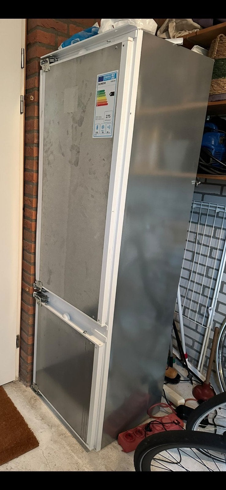 Siemens KI38VA50 Inbouw Koel-vriescombinatie A+, Ophalen, Gebruikt, 200 liter of meer, Met aparte vriezer