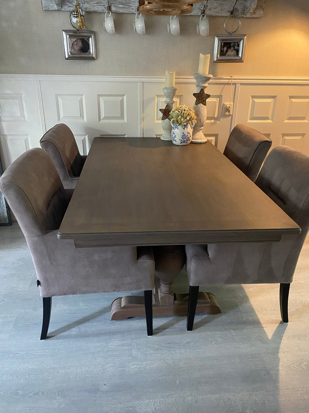 Complete eethoek  met 4 stoelen van In House, Huis en Inrichting, Ophalen, Gebruikt, 4 tot 6 stoelen