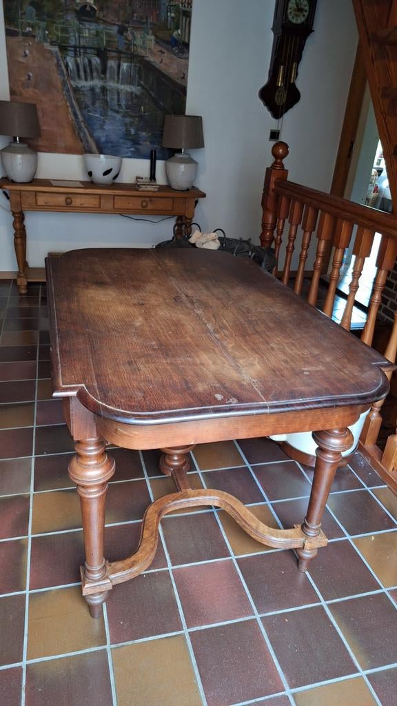 Sierlijke houten tafel 80x120 cm, Ophalen of Verzenden