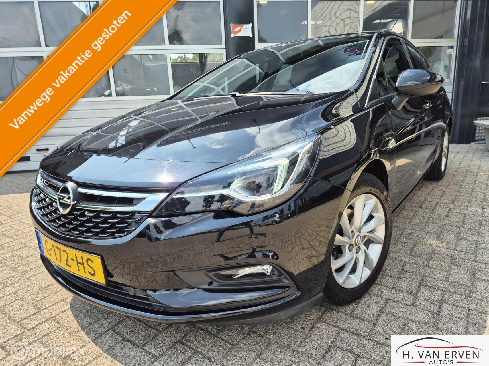Opel Astra 1.4 Turbo Innovation 580OOKM NAP! NAVI LED PDC, 150 pk, 620 kg, Zwart, Origineel Nederlands
