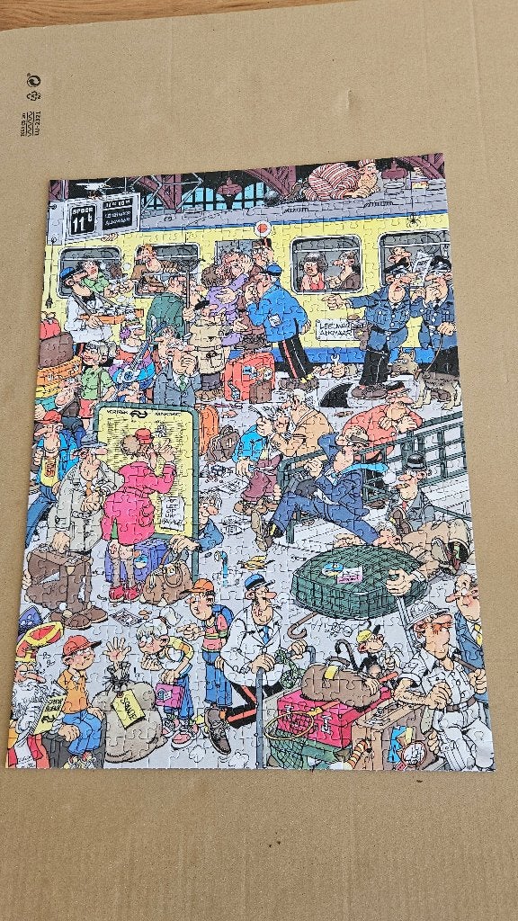 JvH Platform Pandemonium - 500 stukjes, Ophalen of Verzenden, 500 t/m 1500 stukjes, Zo goed als nieuw, Legpuzzel