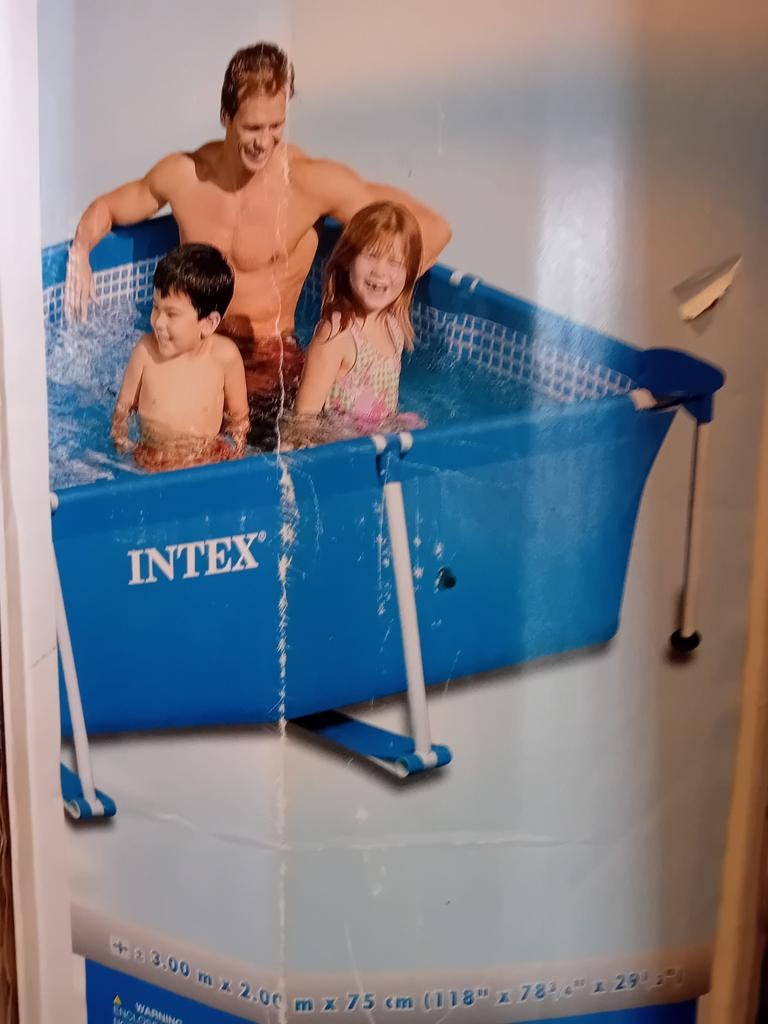 Te koop zwembad met toebehoren, Ophalen