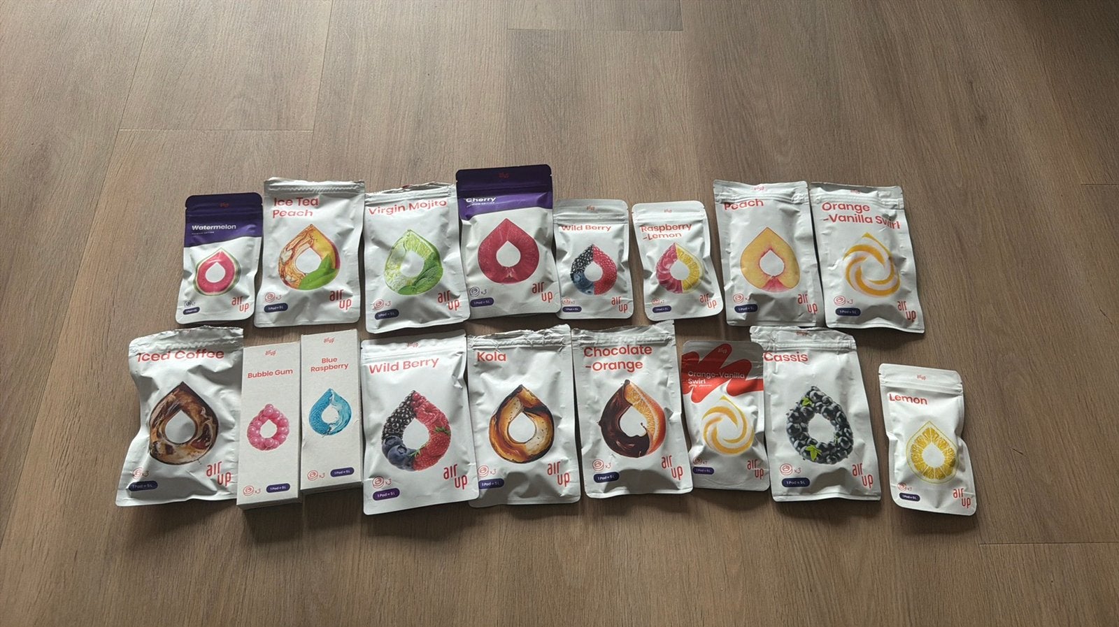 Verschillende air up pods, Diversen, Levensmiddelen, Ophalen