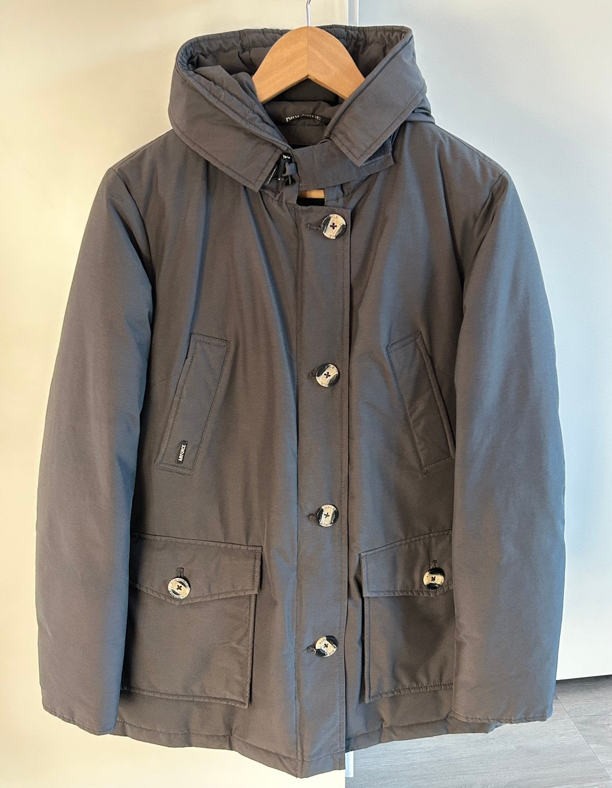Airforce 4 Pocket Parka maat M, Ophalen of Verzenden, Zo goed als nieuw, Grijs