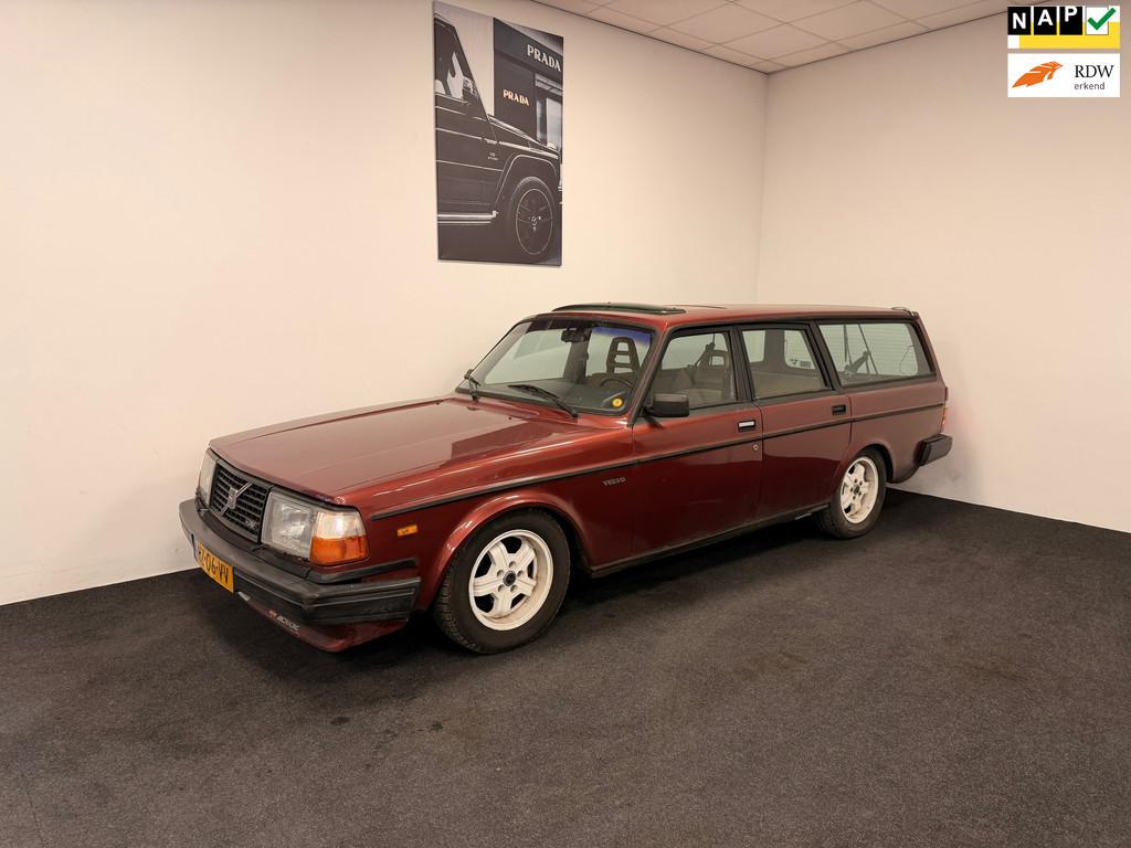 Volvo 245 2.1 Turbo Overdrive / Zeer snel // BC Schroefset, Auto's, Gebruikt, 4 cilinders, 122 pk, Origineel Nederlands