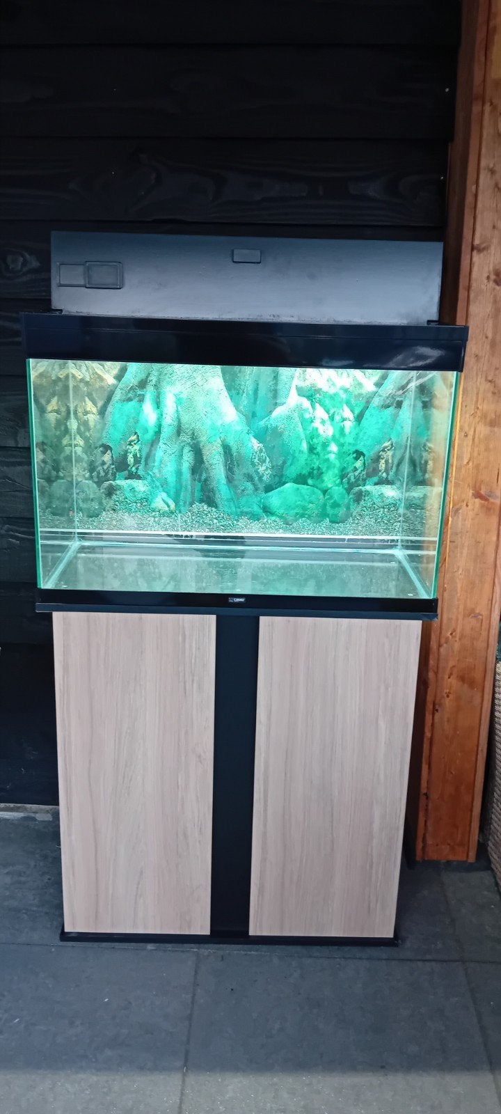 Aquarium inclusief kast, Ophalen, Leeg aquarium